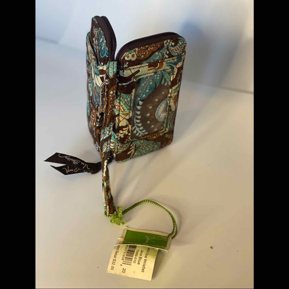 NWT Vera Bradley All in one wristlet Java Blue
